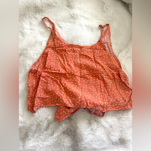 Papaya Polka Dot Top - Picture 5 of 5